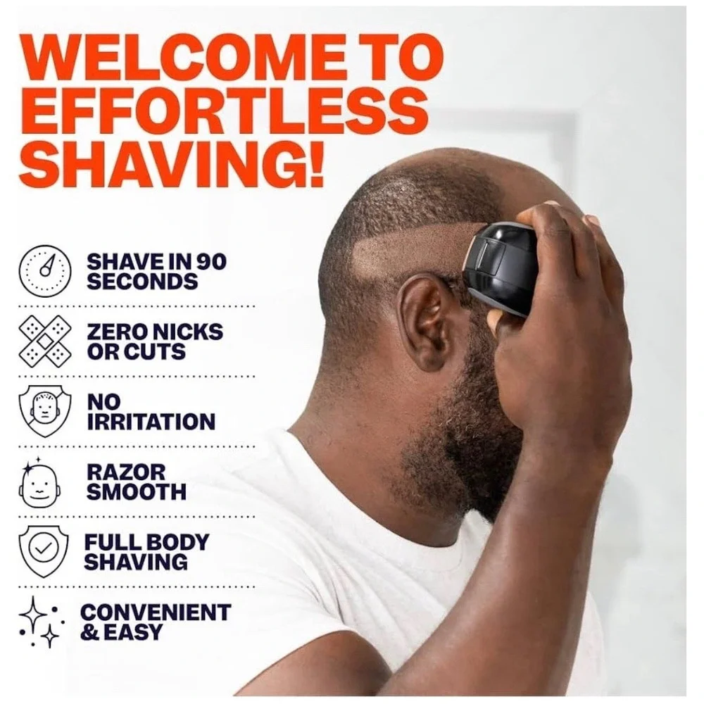 Freebird FlexSeries Electric Head Body Hair Shaver Cordless Waterproof Kit